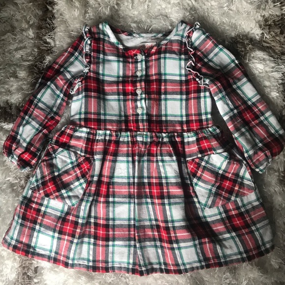 Cat & Jack Other - Cat & Jack Plaid Dress - Size 2T